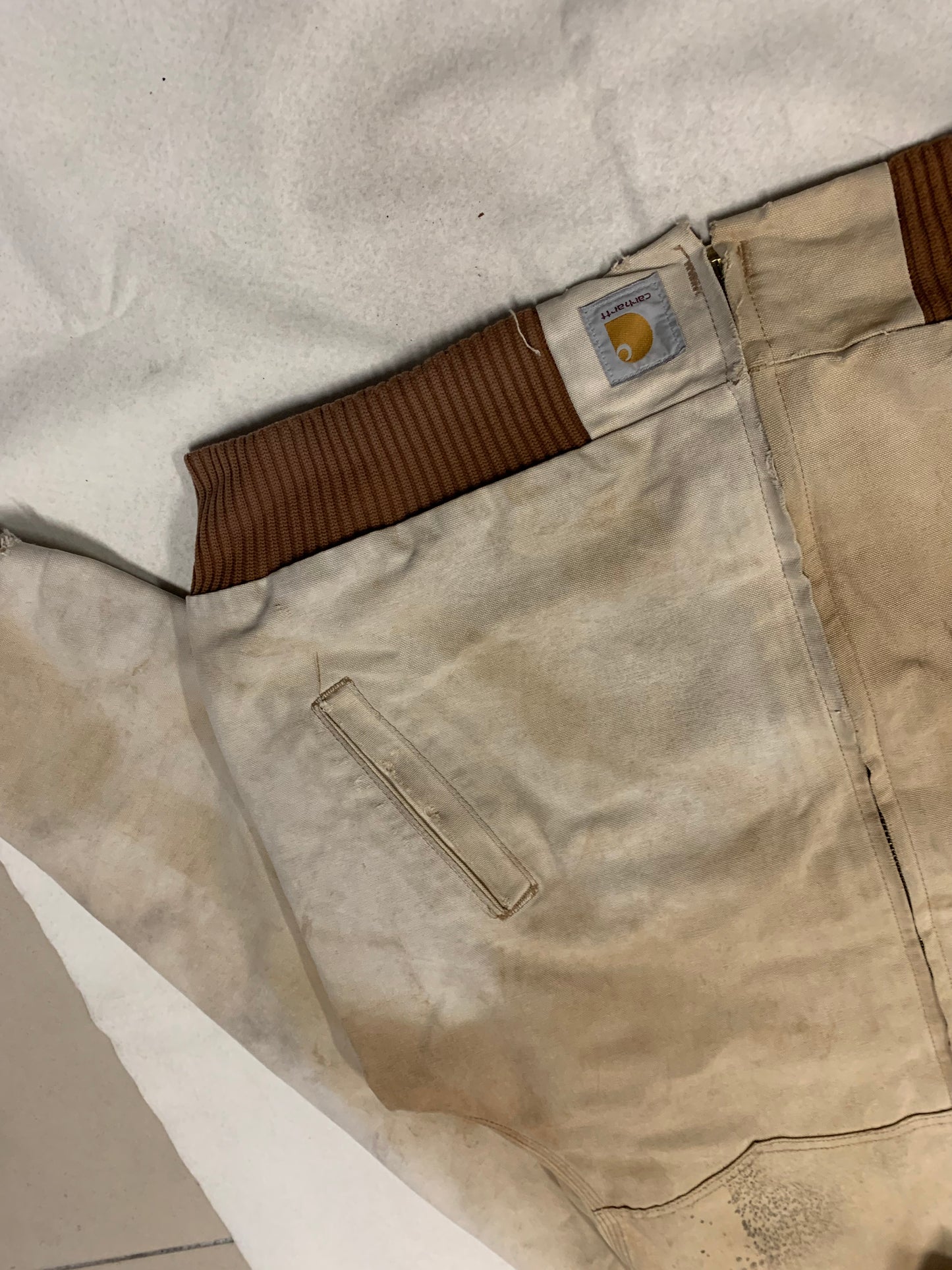 Chaqueta Vintage Carhartt Santa Fe Worker Trashed Jacket - Xl