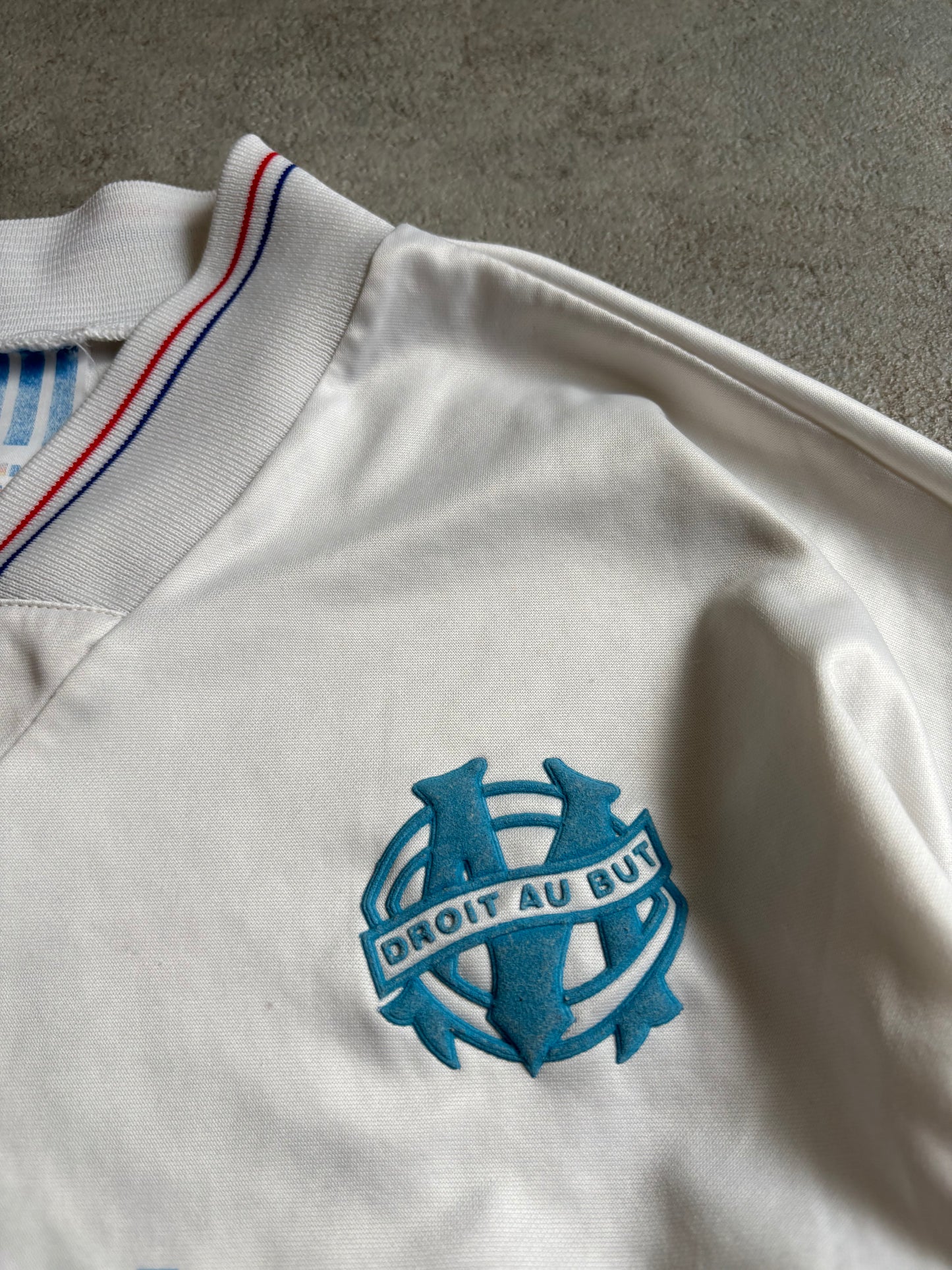Camiseta Manga Larga Olympique Marseille 1991/1992 Vintage - XS