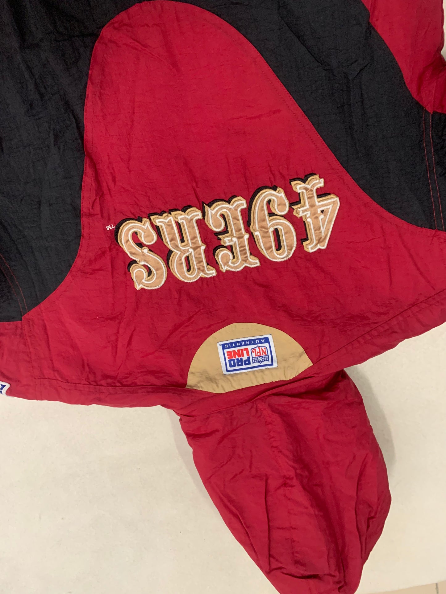 Chaqueta Acolchada Vintage Reebok NFL 49ers 1996 Anniversary Edition - S