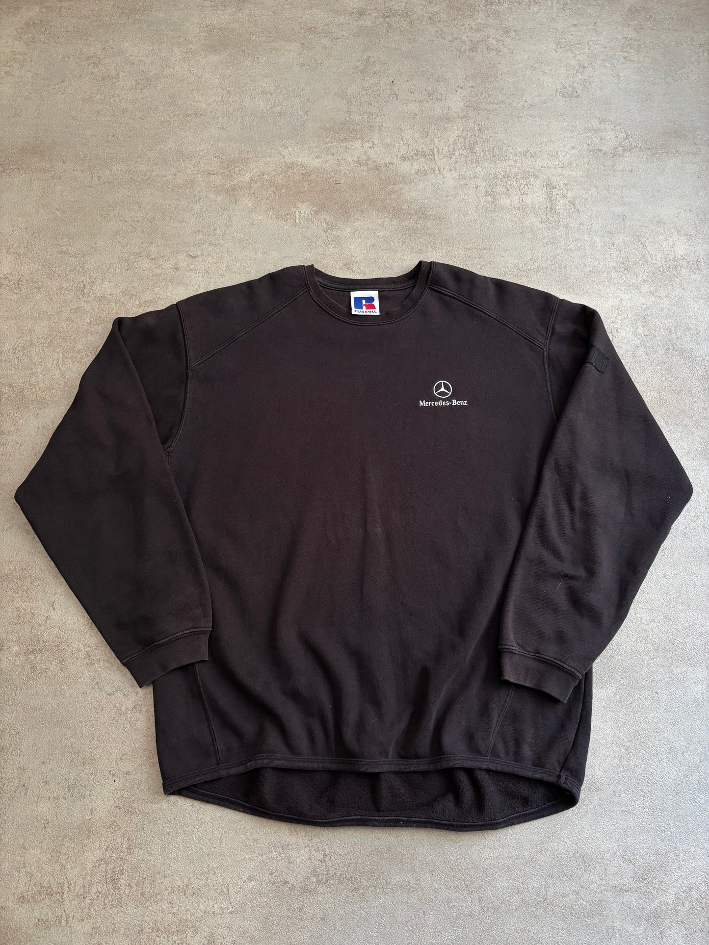 Sudadera Russell Athletic Mercedes Benz 00s Vintage - L