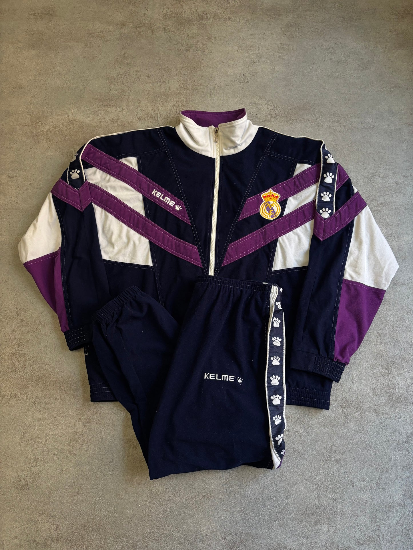 Chandal Completo Kelme Real Madrid 1996/1997 Vintage - L