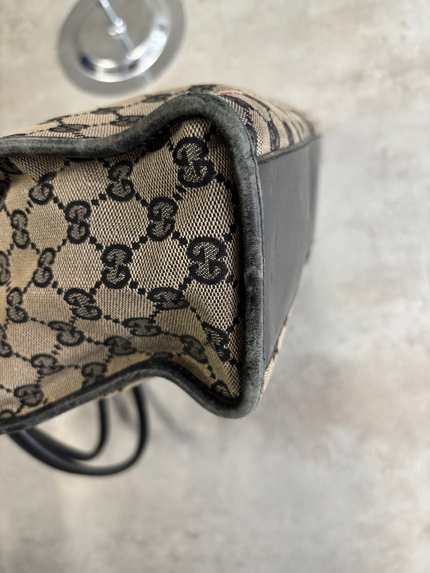 Bolso Totebag de Hombro Jackie Gucci + Guardapolvos Original 00s Vintage