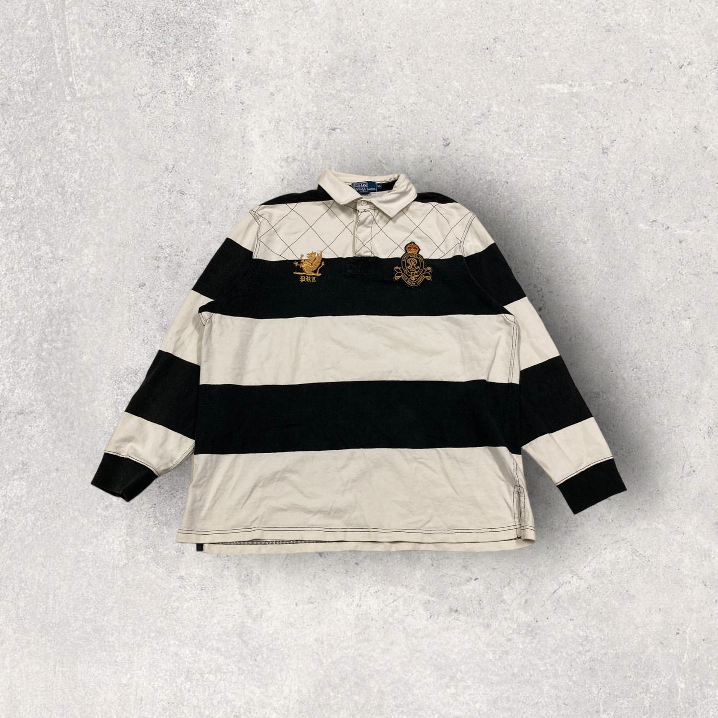 Polo Ralph Lauren ‘All Embroidered’ 90s Vintage - XL