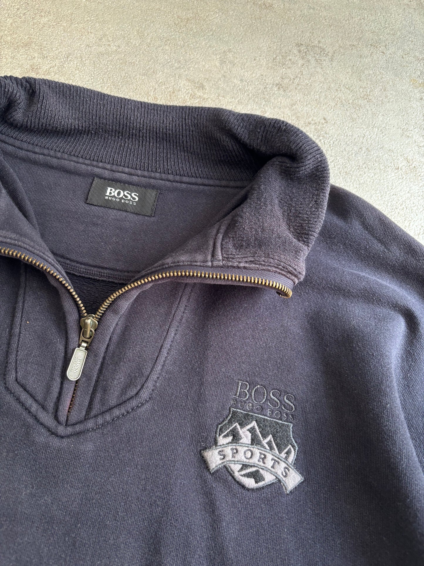 Half Zip Hugo Boss Spence 90s Vintage - XL