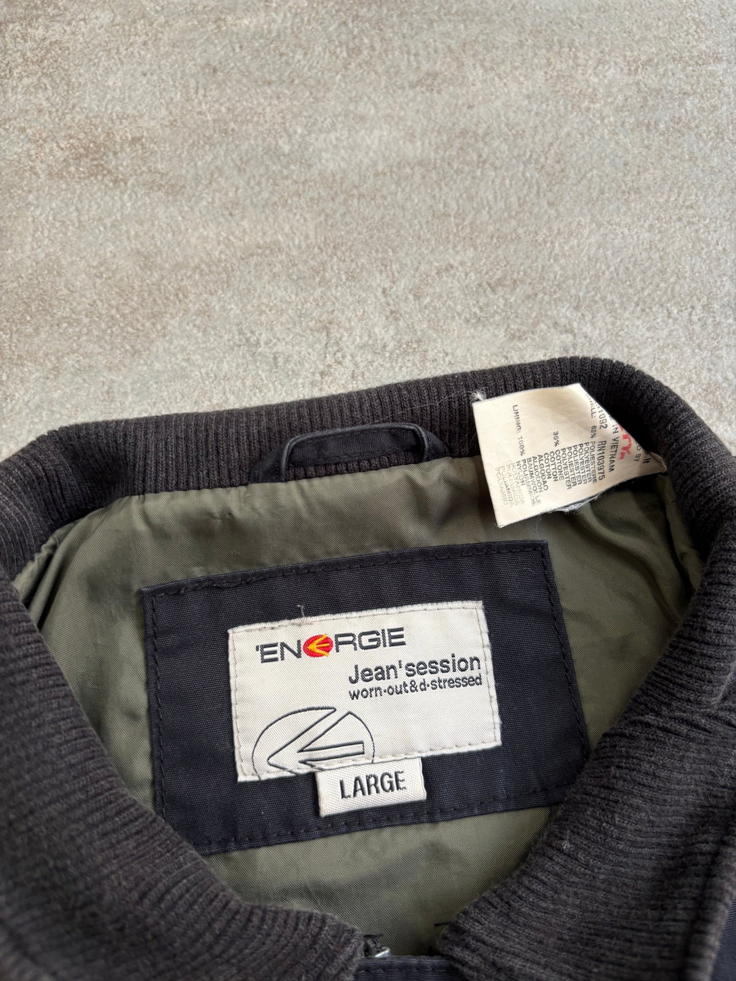 Chaqueta Cargo Energie 00s Vintage - L