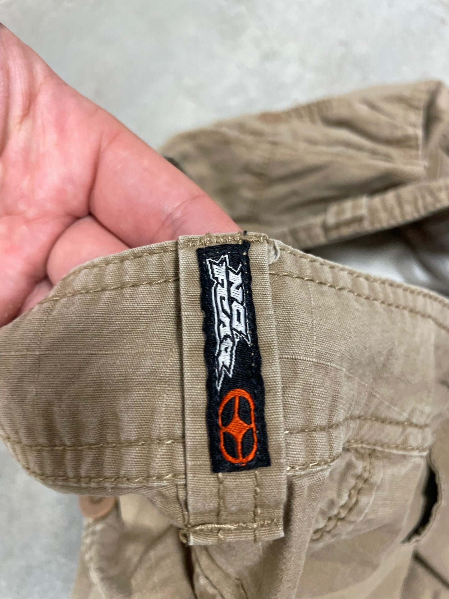 Shorts Cargo No Fear 00s Vintage - L