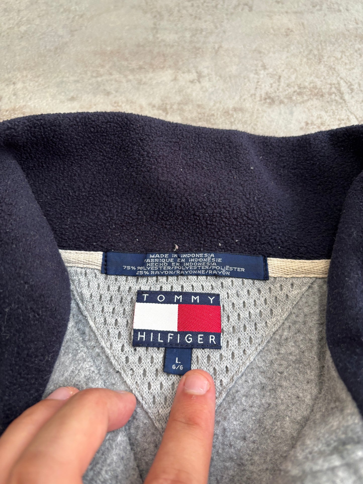 Forro Polar Tommy Hilfiger 90s Vintage - XL