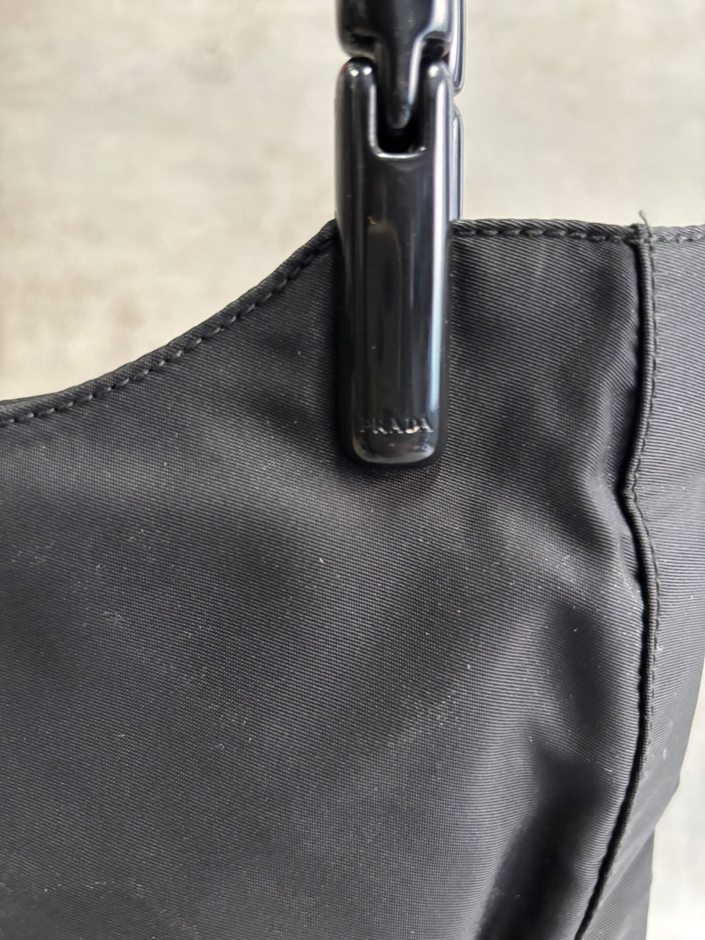 Bolso de Hombro Nylon Prada 00s Vintage