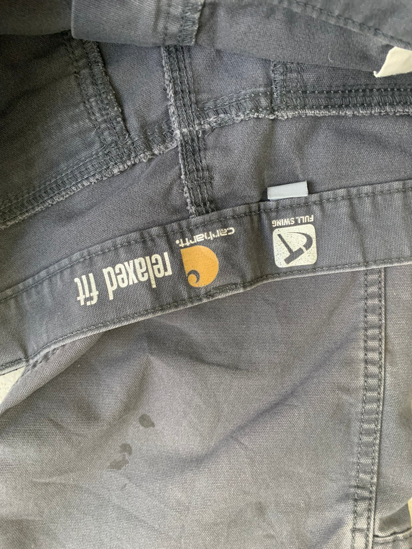 Pantalones Rectos Vintage Carhartt Trashed - L