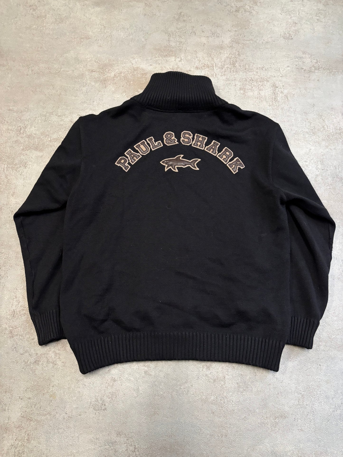 Jersey Zip Paul & Shark 90s Vintage - L