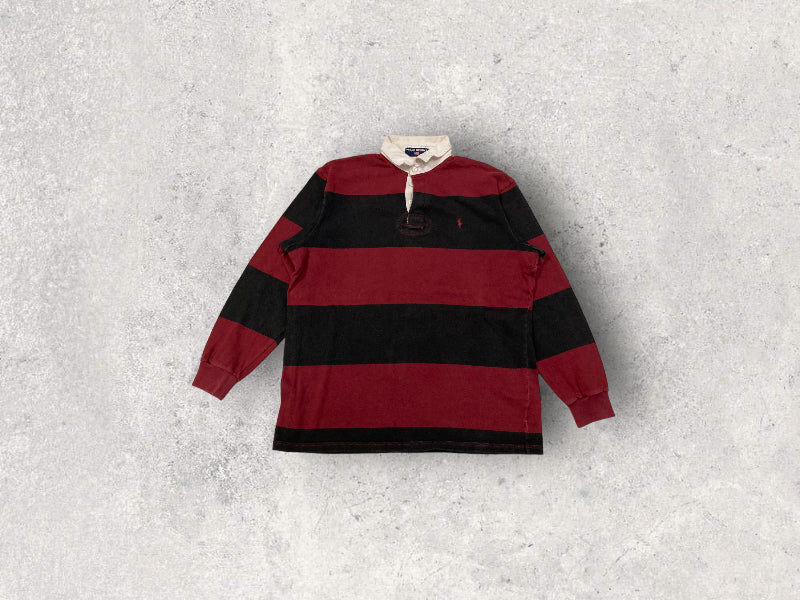 Polo Manga Larga Polo Sport 90s Vintage - M