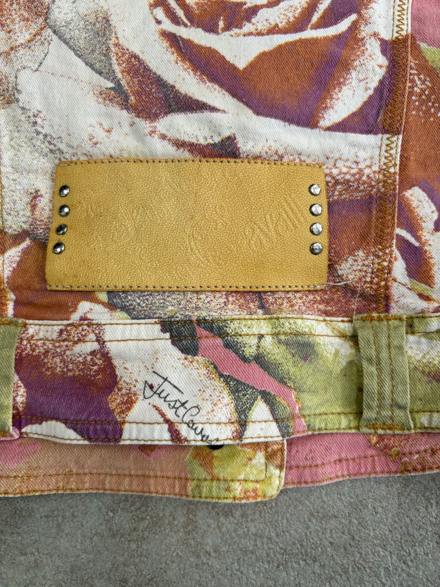 Chaqueta Elástica Full Print Just Cavalli S2004 Vintage - L