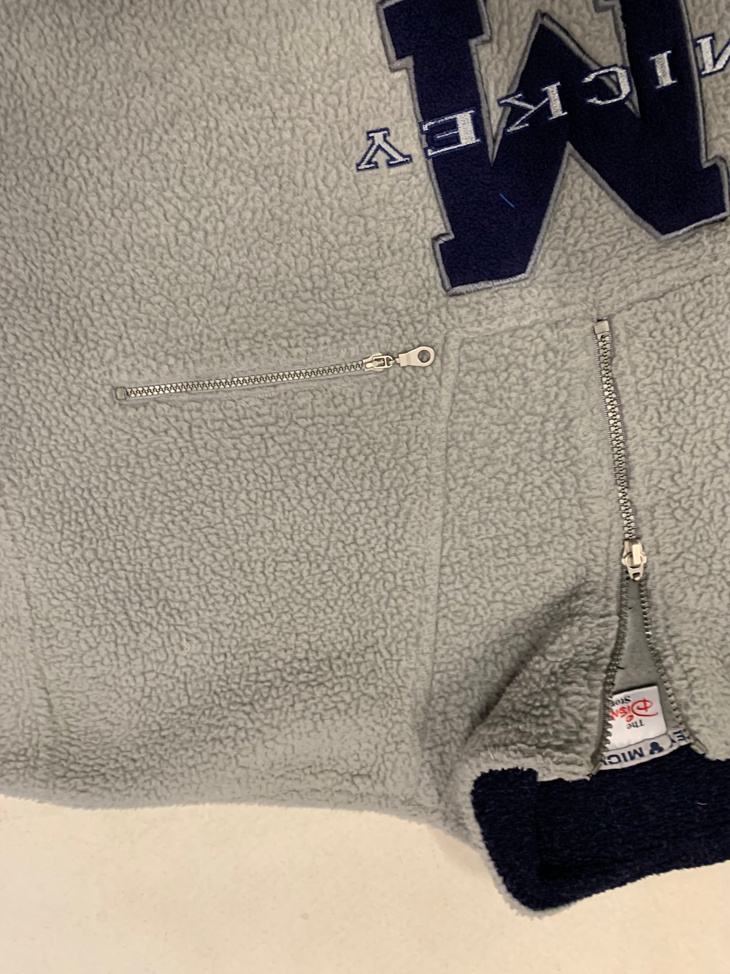 Half-Zip Vintage Mickey Mouse - xl