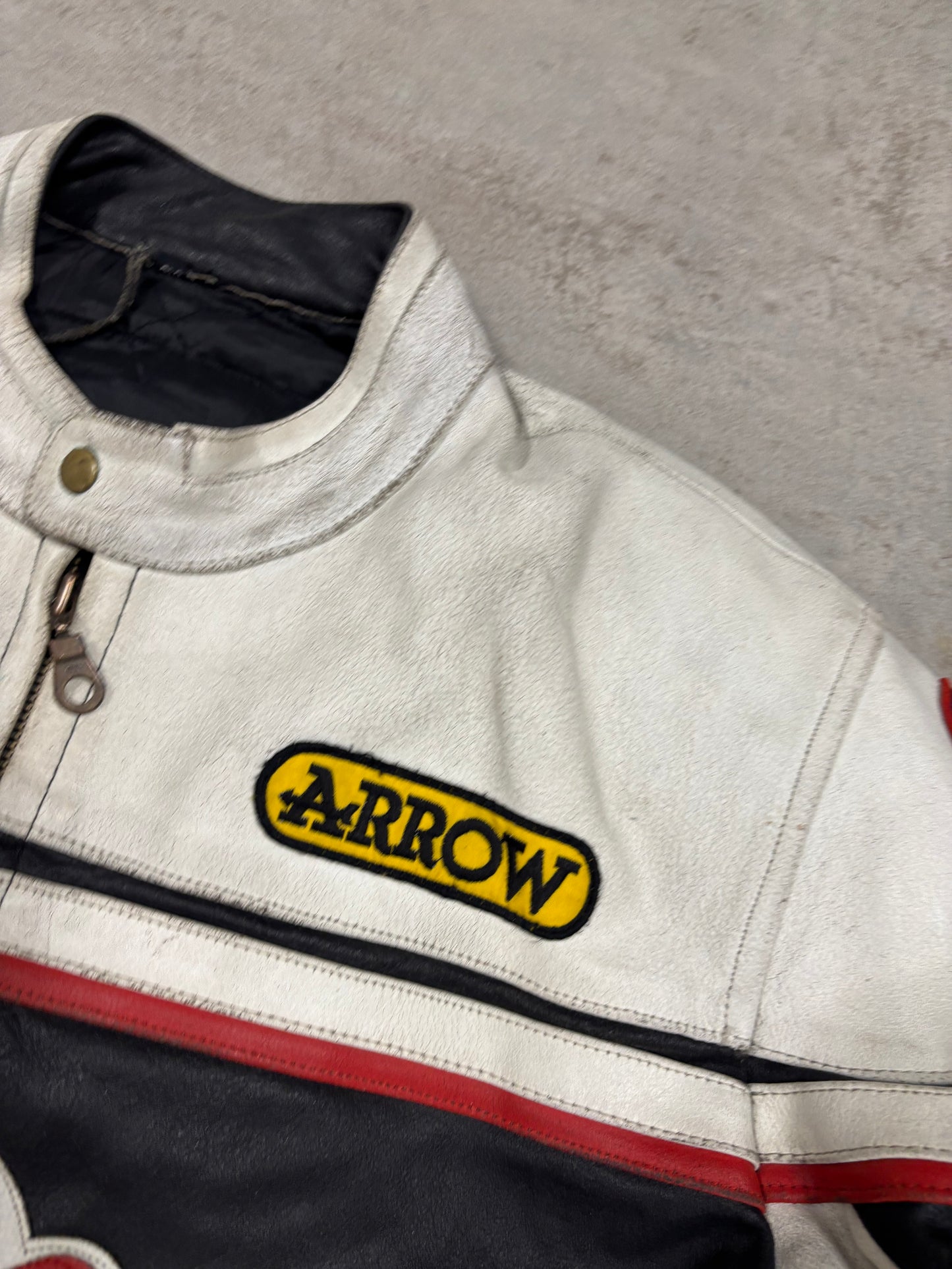 Chaqueta Cuero Racing ‘Red Bull’ 90s Vintage - L