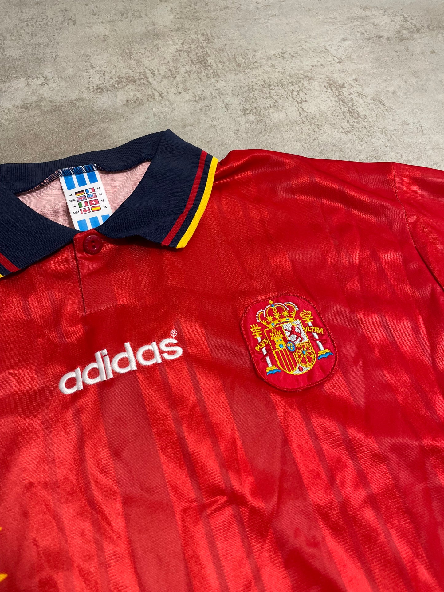 Camiseta ‘Deadstock’ Adidas España 1994 ‘World Cup’ Vintage - M