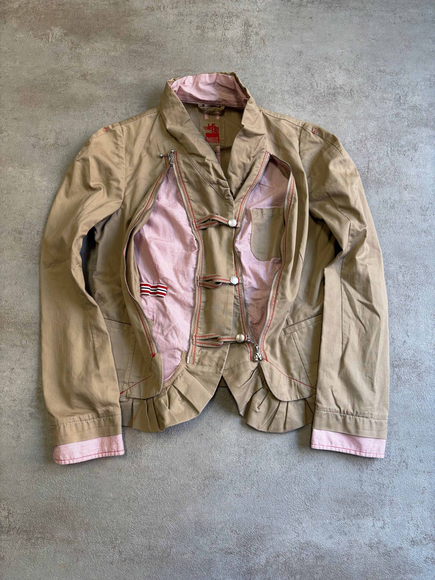 Chaqueta ‘Hidden Pockets’ Marithé + François Girbaud 00s Vintage - M