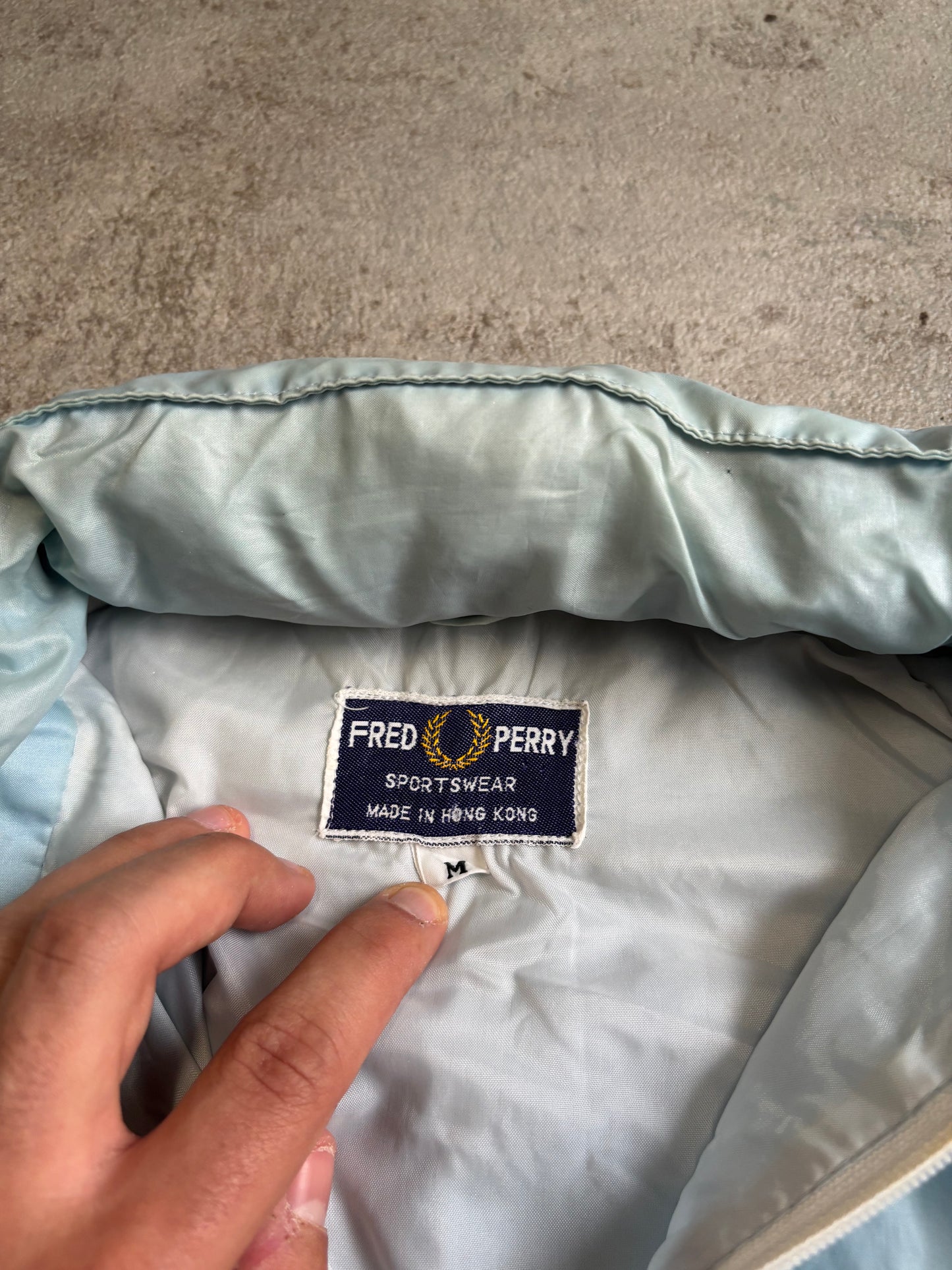 Chaqueta Cortavientos Fred Perry 90s Vintage - M