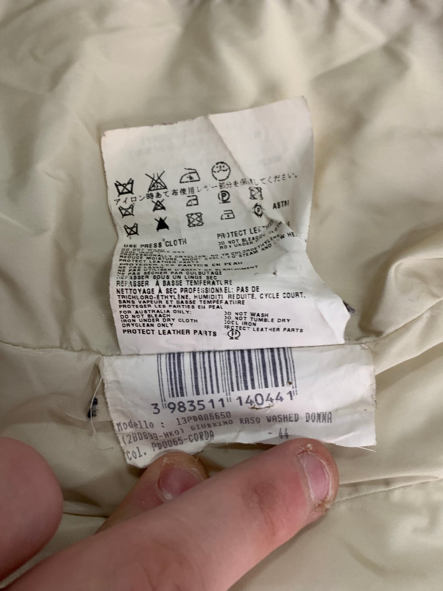 Chaqueta Puffer Vintage Prada 00’s - S