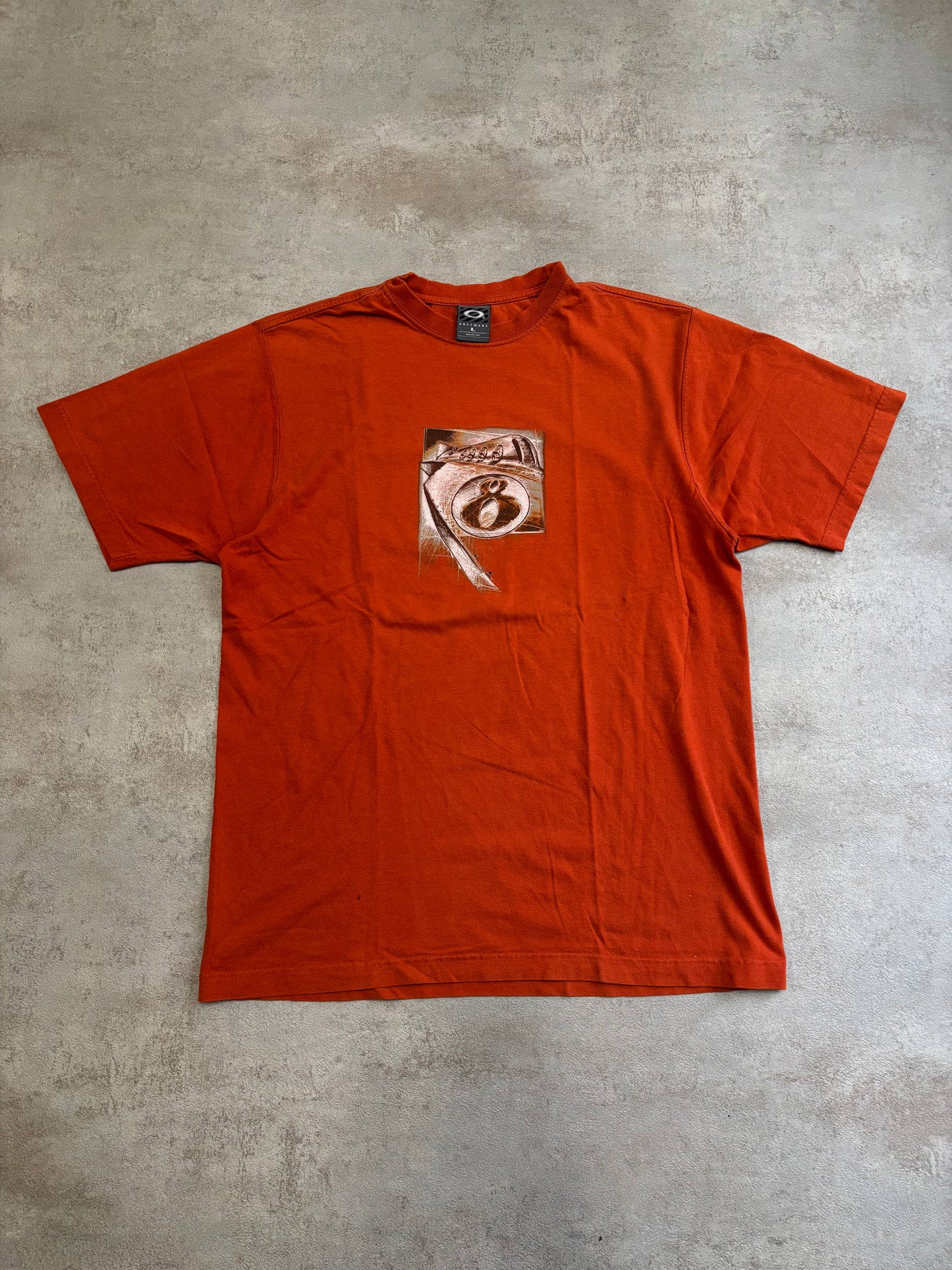 Camiseta Gráfica Oakley Software ‘Pilot’ 90s Vintage - L