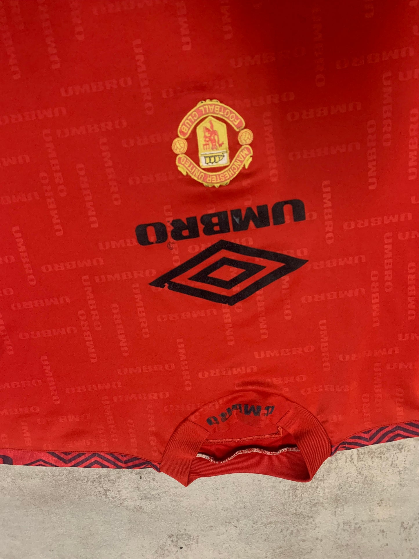 Camiseta Entrenamiento Vintage Umbro Manchester United 90’s - XL