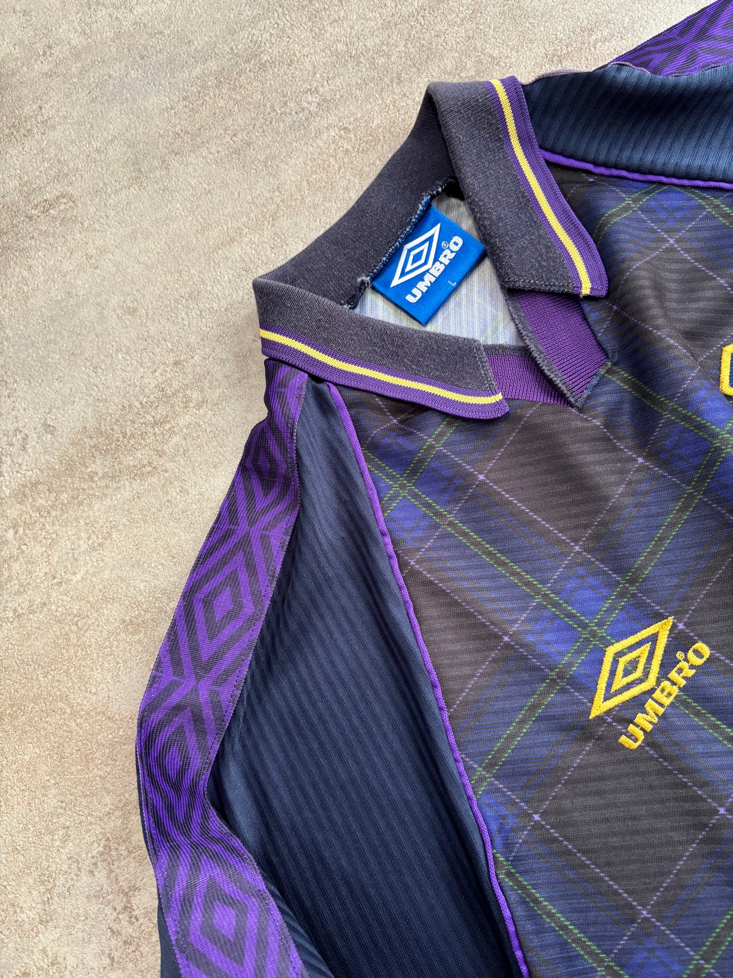Camiseta Local Umbro Escocia 1994 Vintage - L
