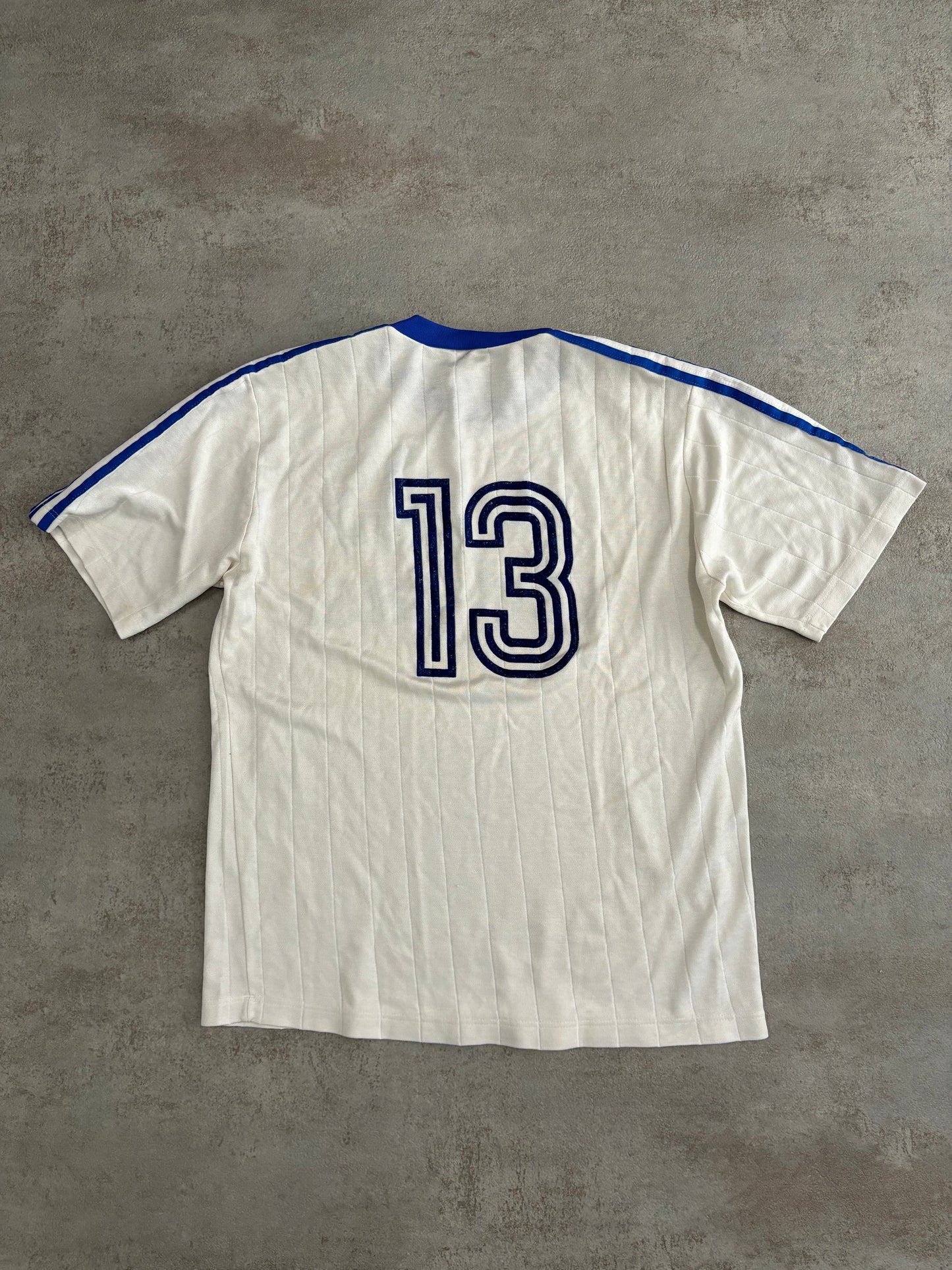Camiseta Adidas Futbol Alemán Match Worn 13 80s Vintage - M