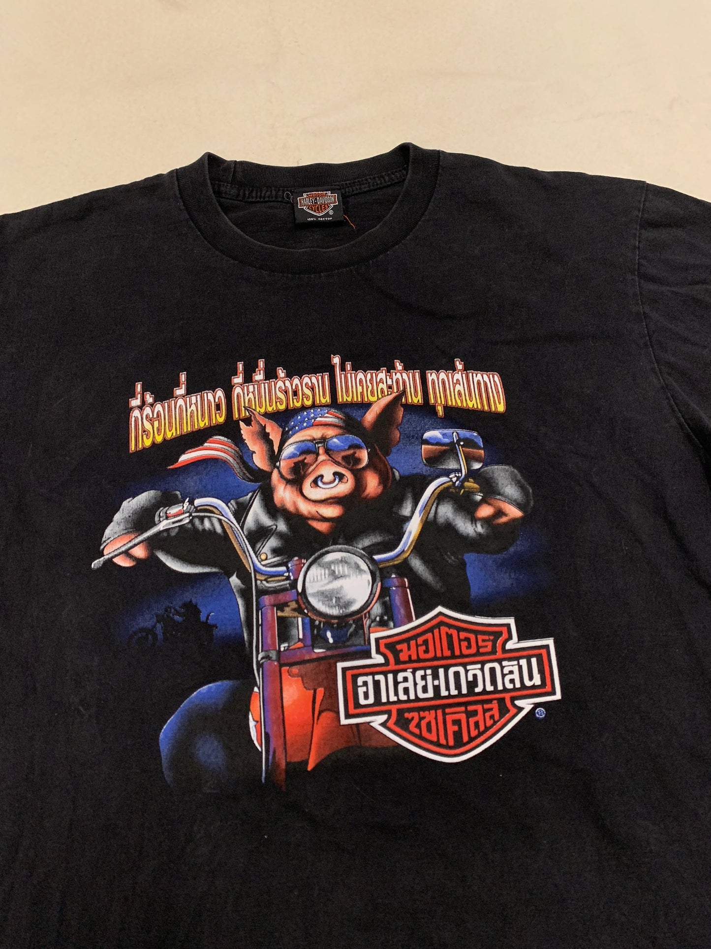 Camiseta Vintage Harley Davidson Thai - M