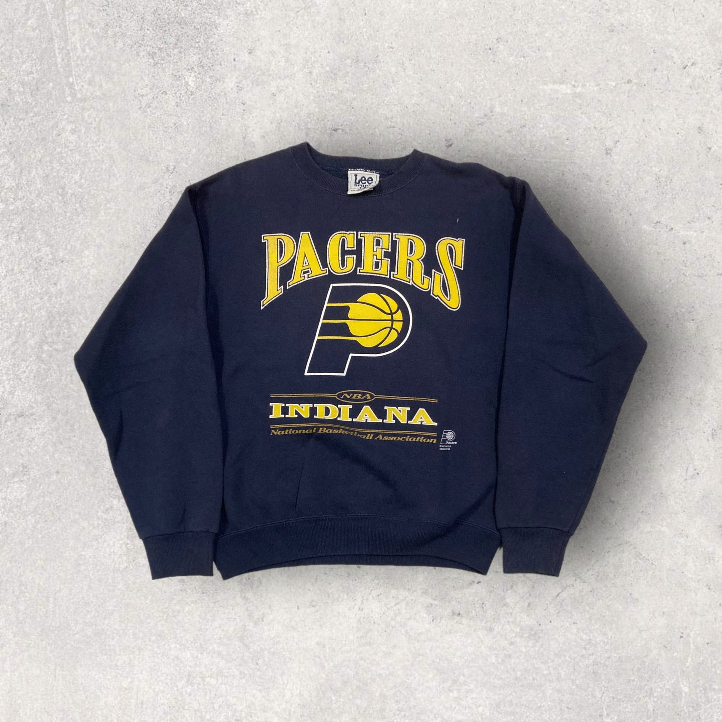 Sudadera Lee Sport Nutmeg Miles ‘Indian Pacers’ Made in USA - M