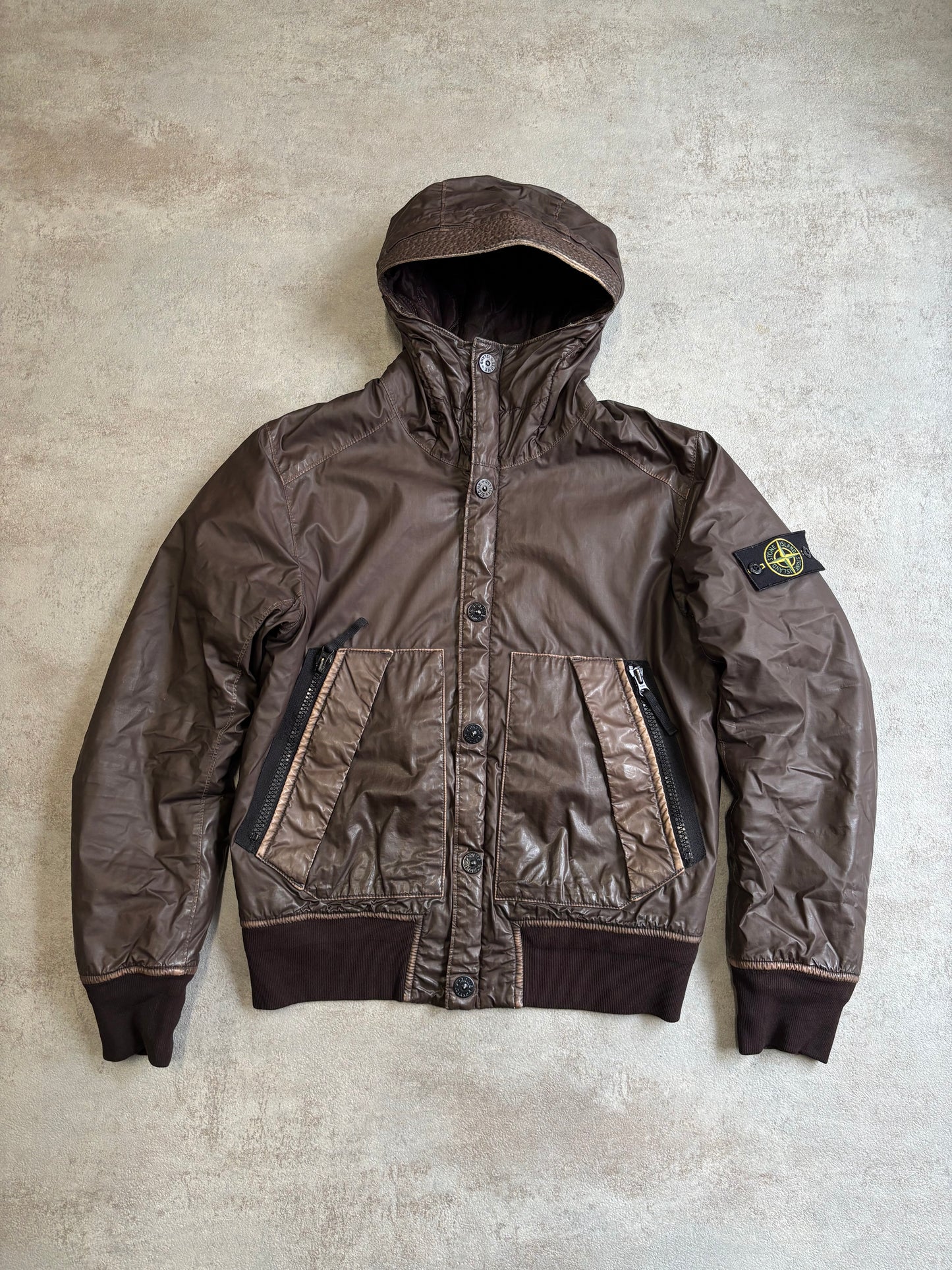 Chaqueta Bomber Stone Island ‘Mussola Gommata’ 2014 - S