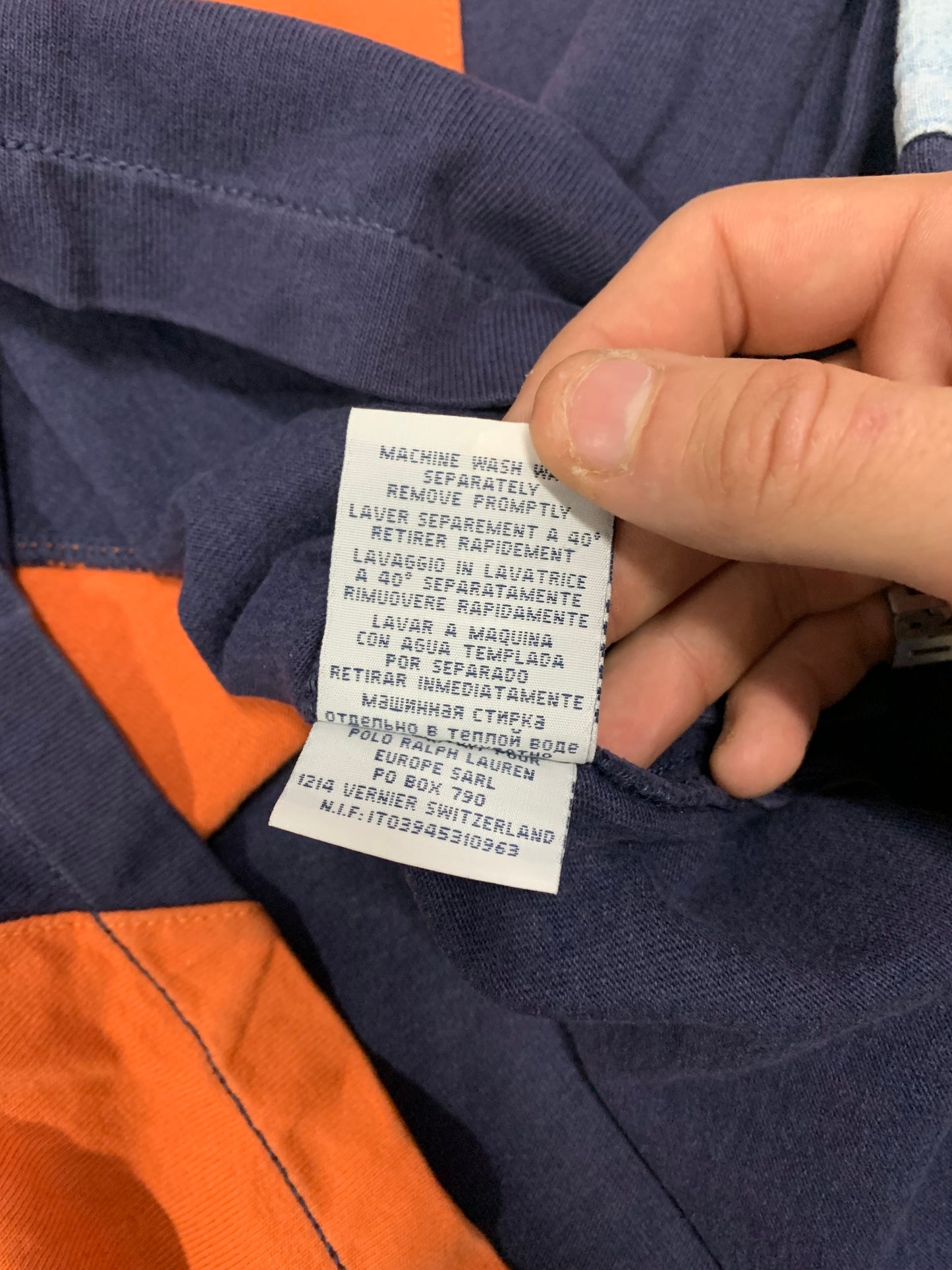 Jersey Vintage Polo Ralph Lauren 90’s - L