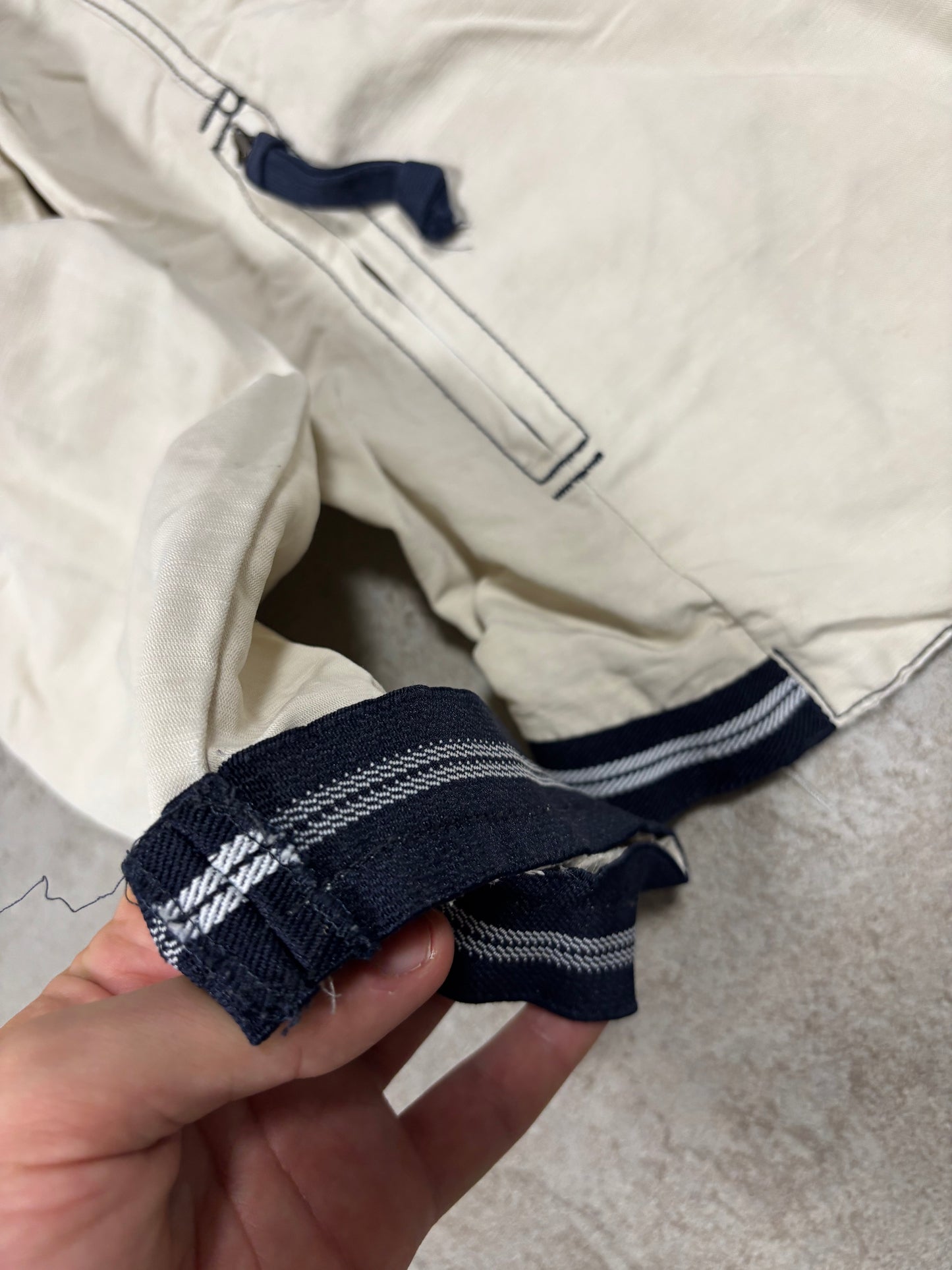Chaqueta Cargo Denim Armani Jeans 00s Vintage - M