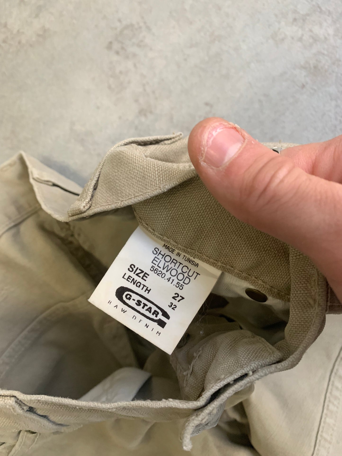 Pantalones Work Vintage G-Star 00’s - XS
