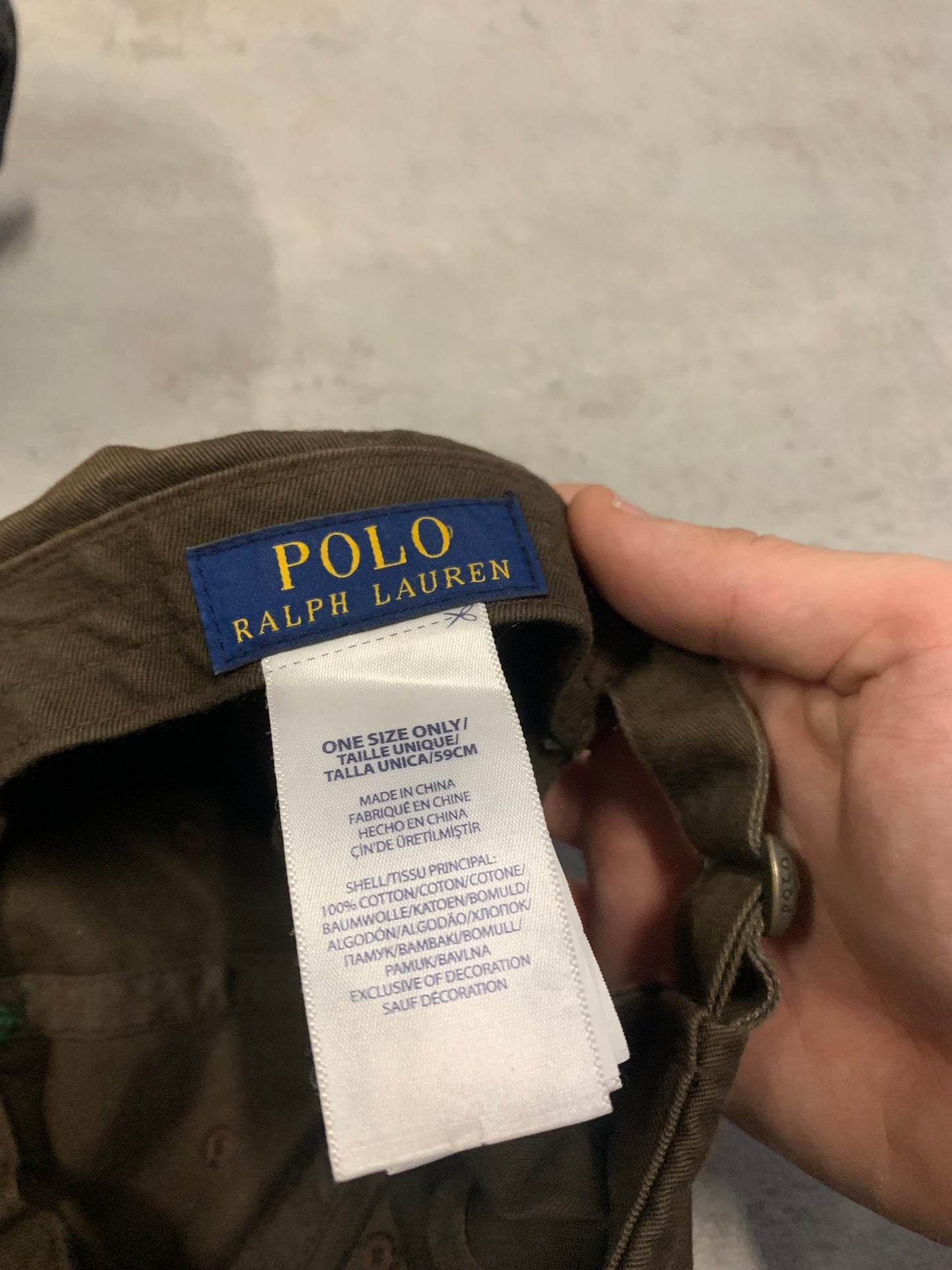 Gorra Vintage Polo Ralph Lauren
