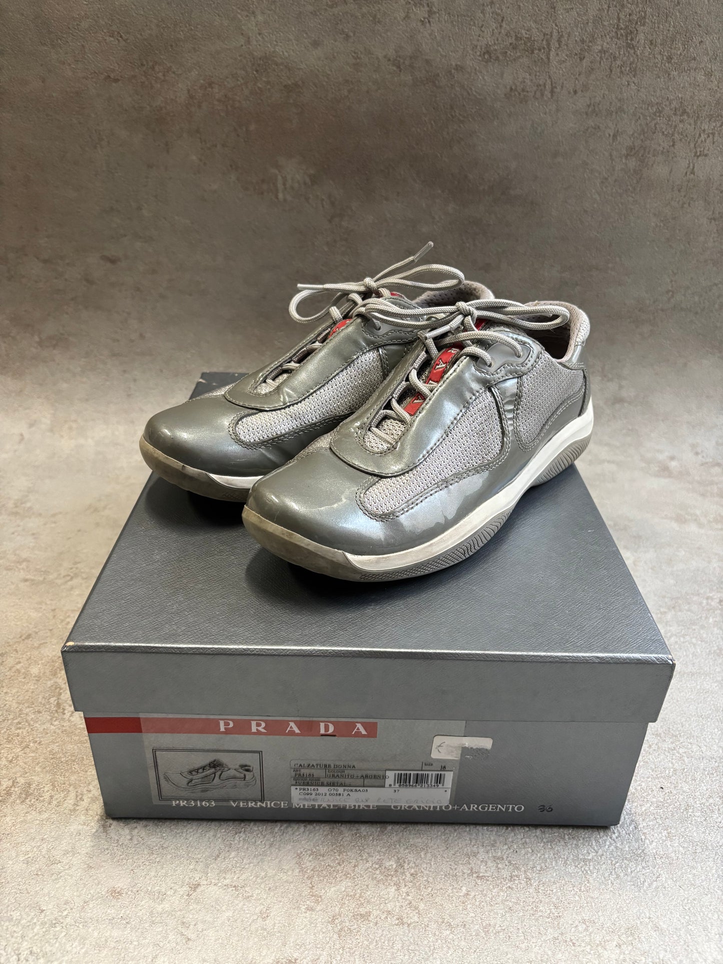 Zapatillas Charol Prada America’s Cup 00s Vintage + OG Case - 37,5