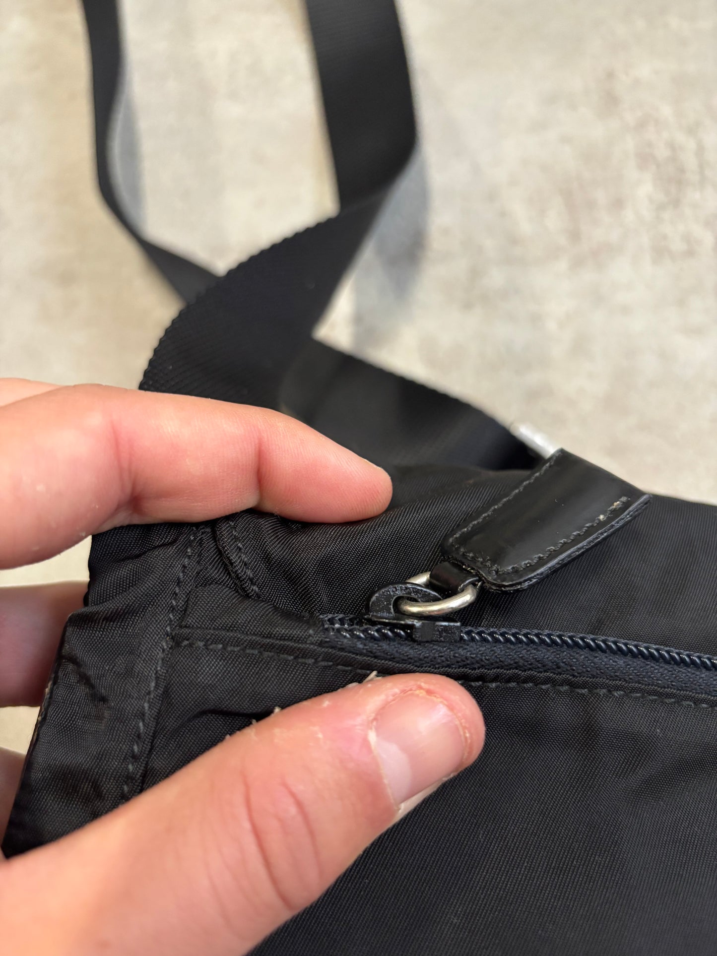 Bandolera Prada Nylon 90s Vintage