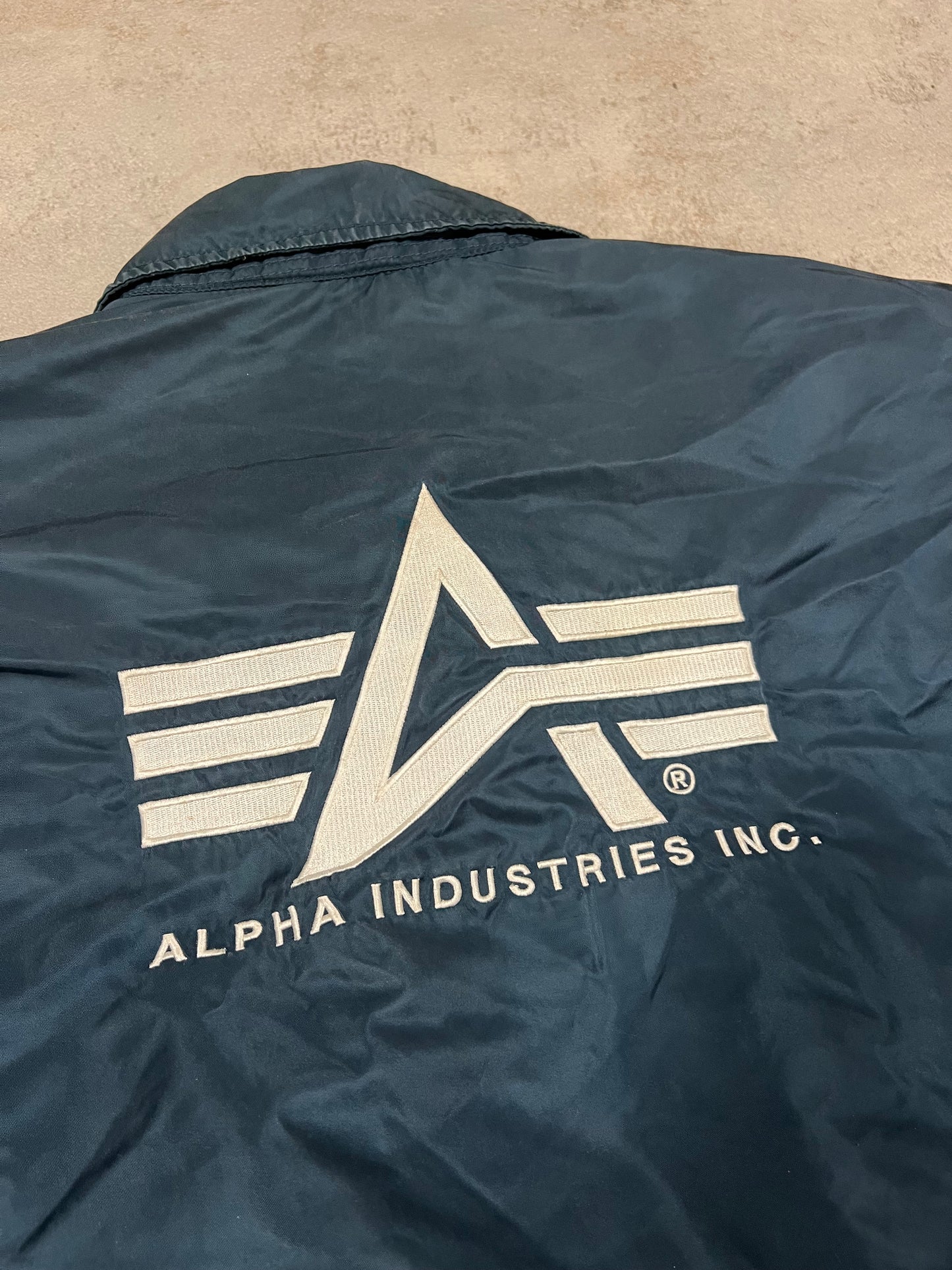 Chaqueta Bomber Vintage Alpha Industries 90’s - L
