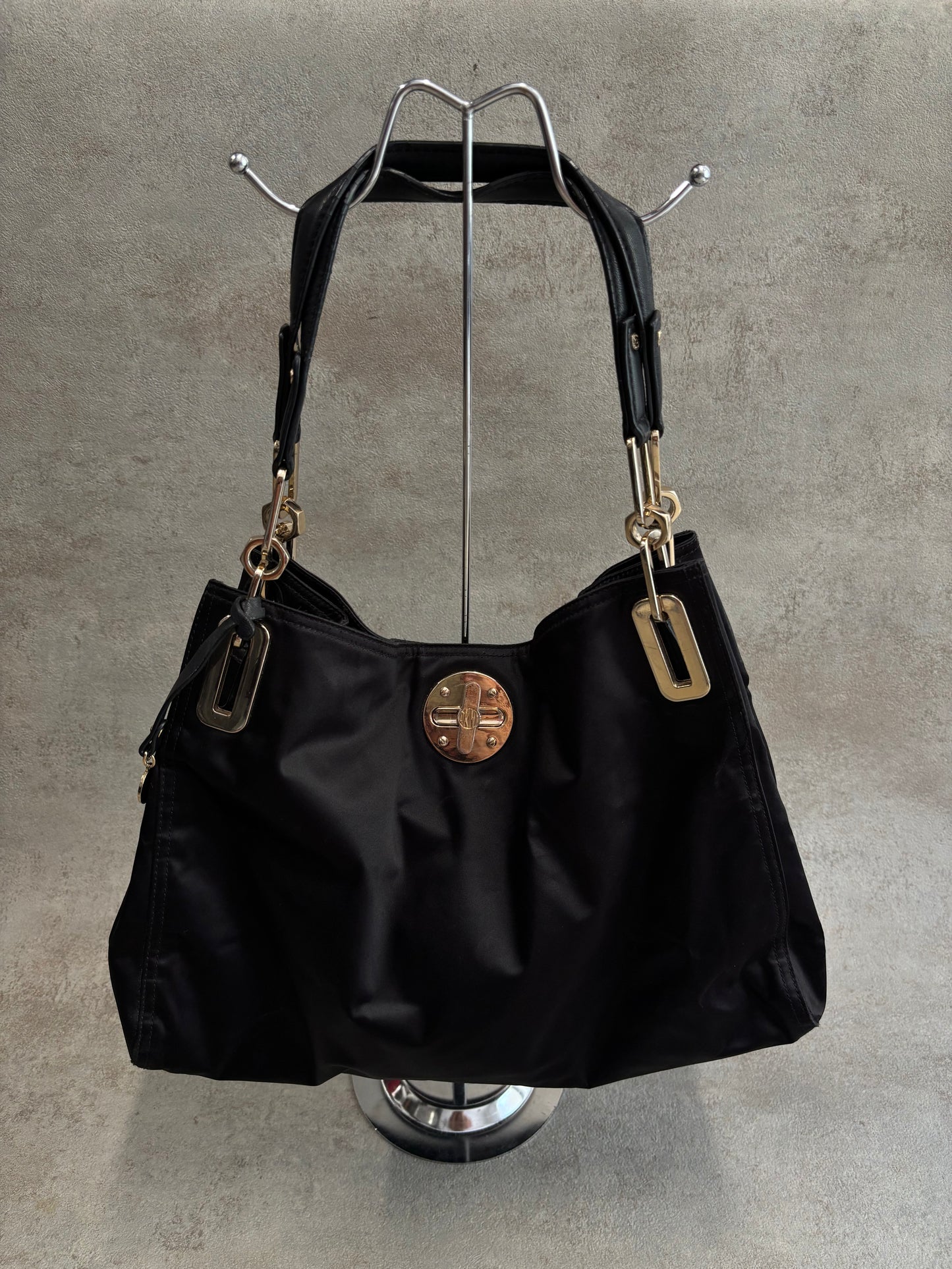 Bolso Satinado DKNY 00s Vintage