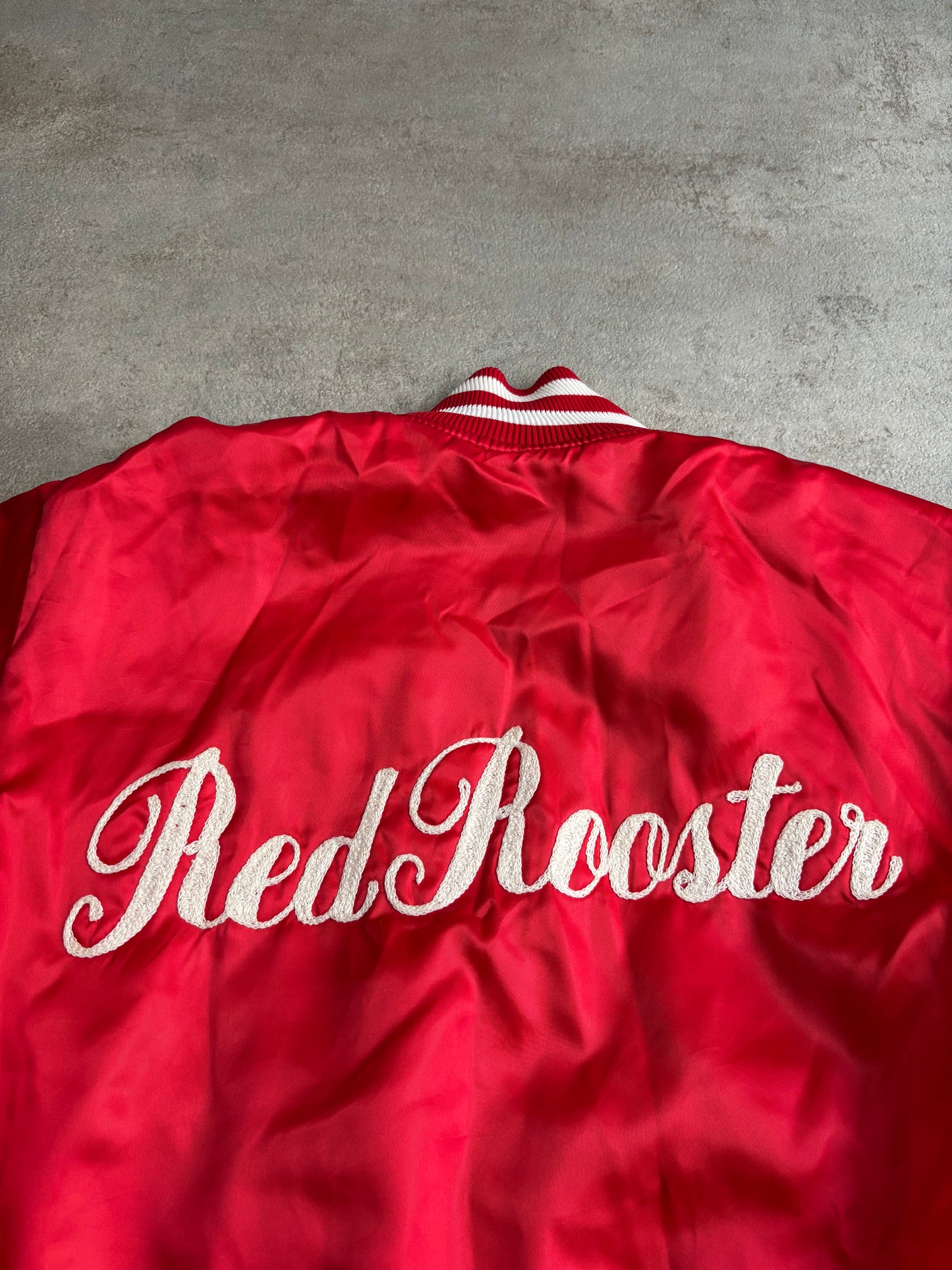 Chaqueta Bomber Birdie ‘Red Rooster’ 90s Vintage - M