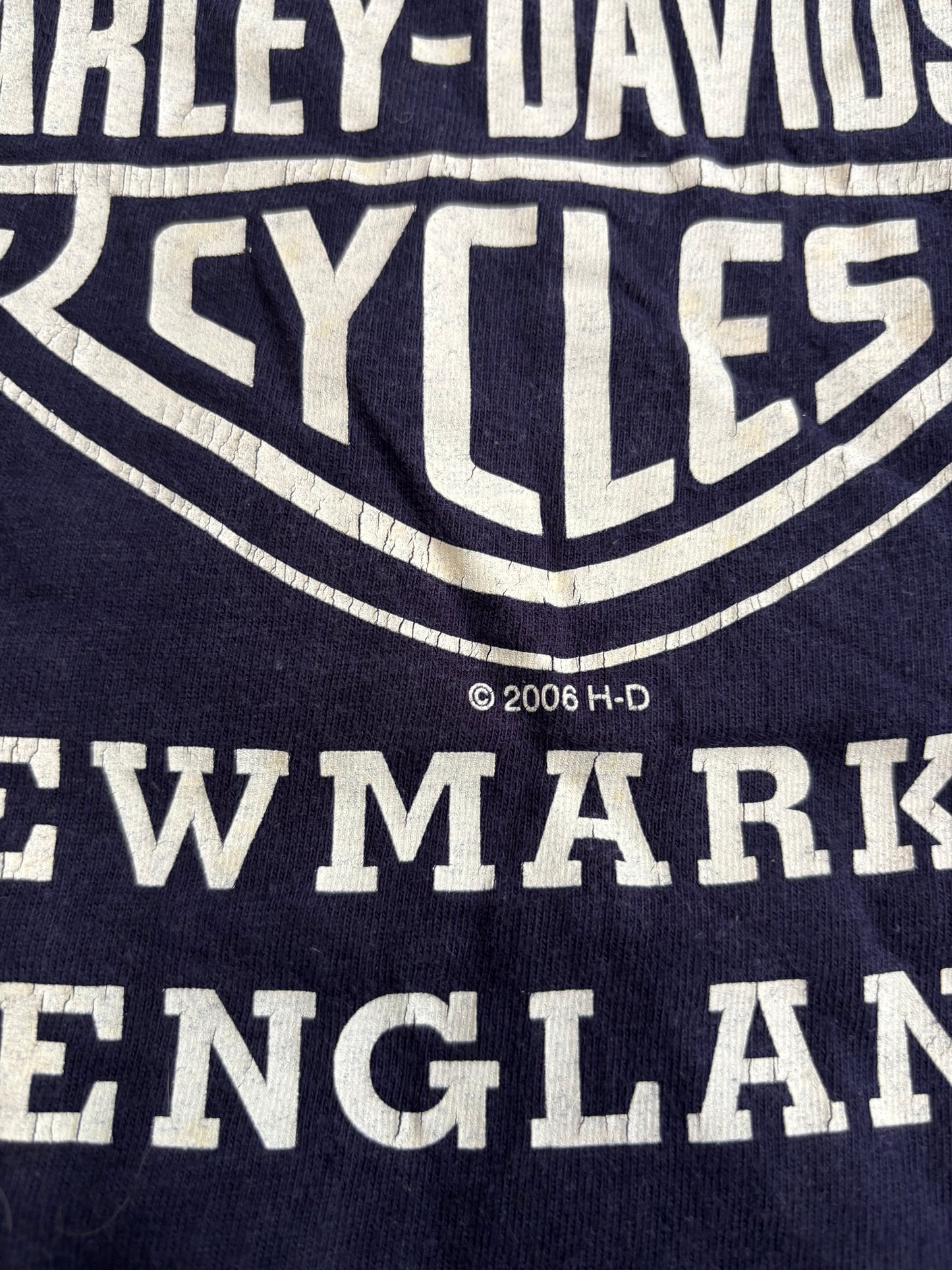 Camiseta England Harley Davidson 2005 Vintage - XXL
