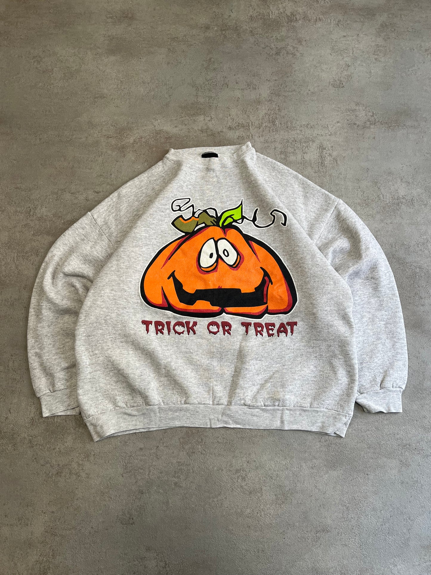 Sudadera Vintage ‘Trick or Treat ‘ 90’s - L