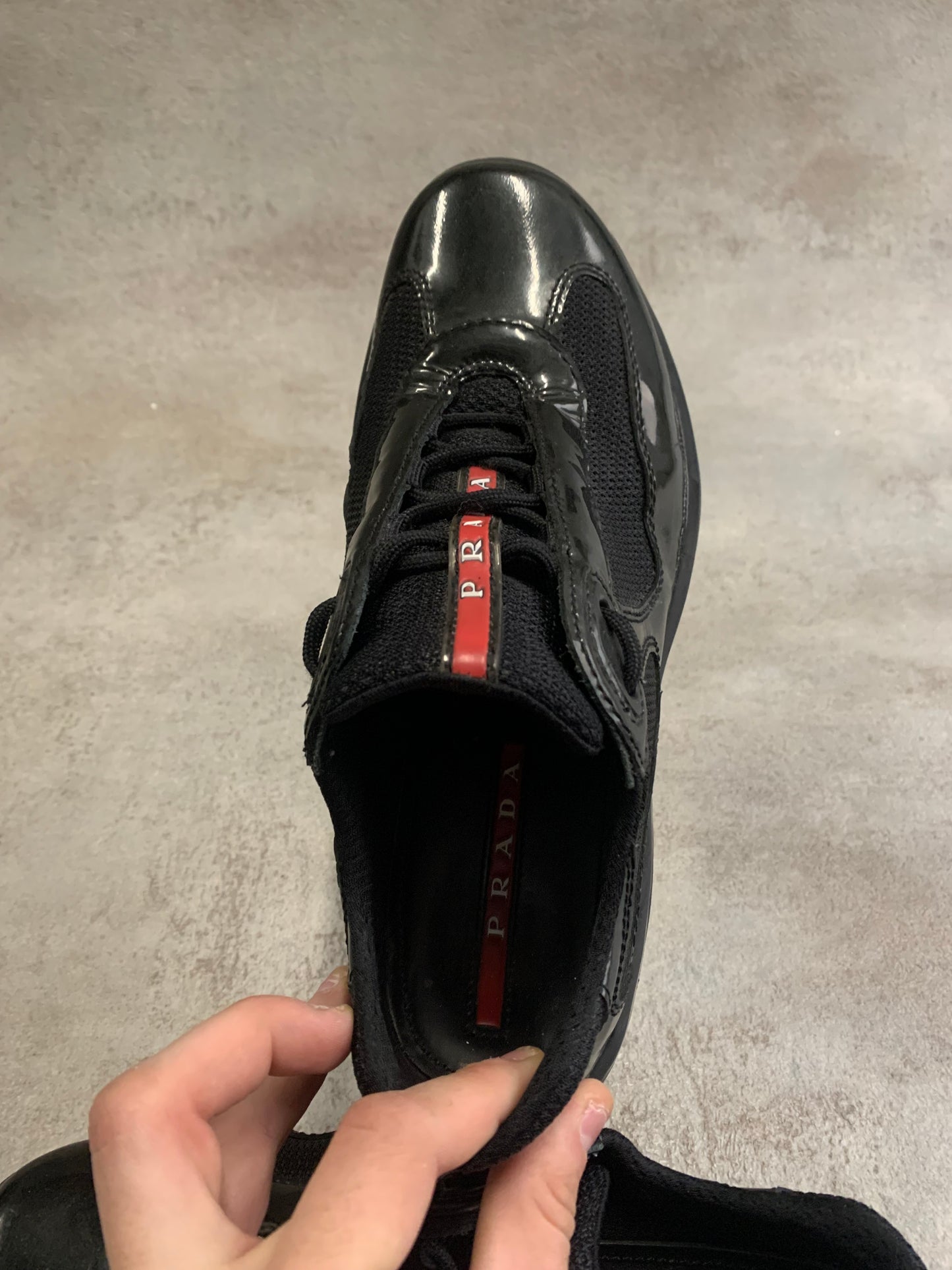 Zapatillas Charol Vintage Prada America’s Cup 00’s - 38