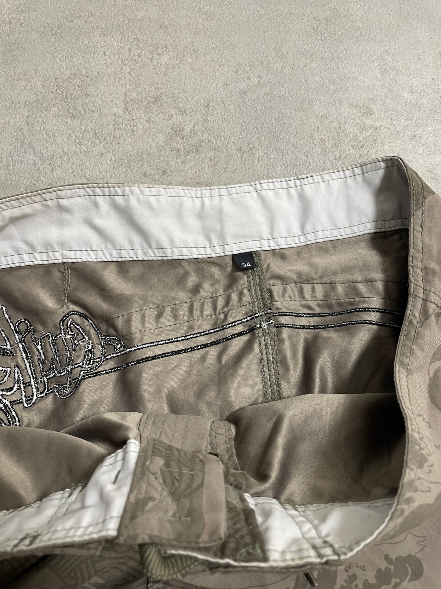 Shorts Bañador Quiksilver Piratas 00s Vintage - L