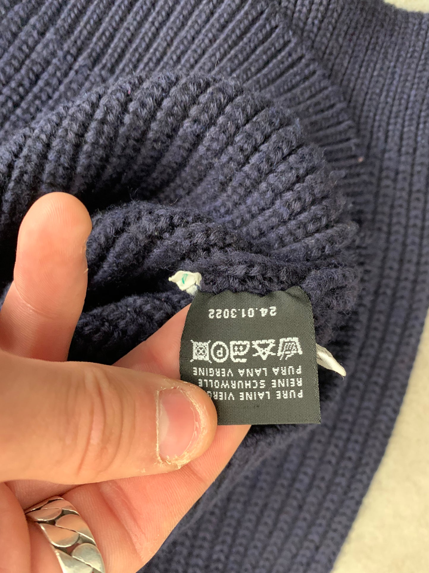 Jersey Lana Vintage Lacoste - S