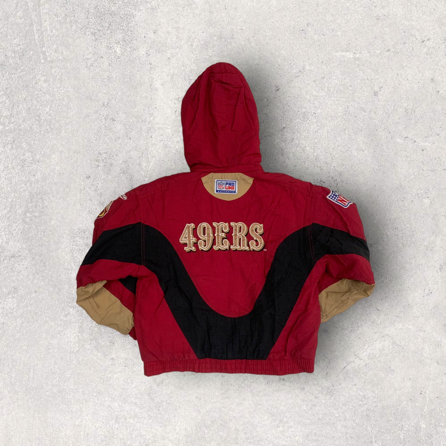 Chaqueta Acolchada Vintage Reebok NFL 49ers 1996 Anniversary Edition - S