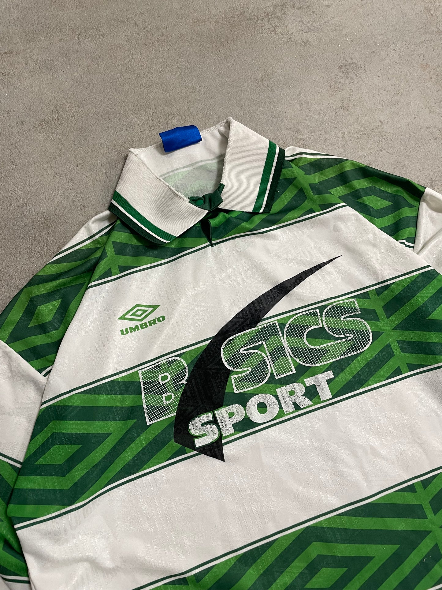 Camiseta Fútbol Manga Larga Blank Celtic Glasgow 1993-1994 Vintage - XL