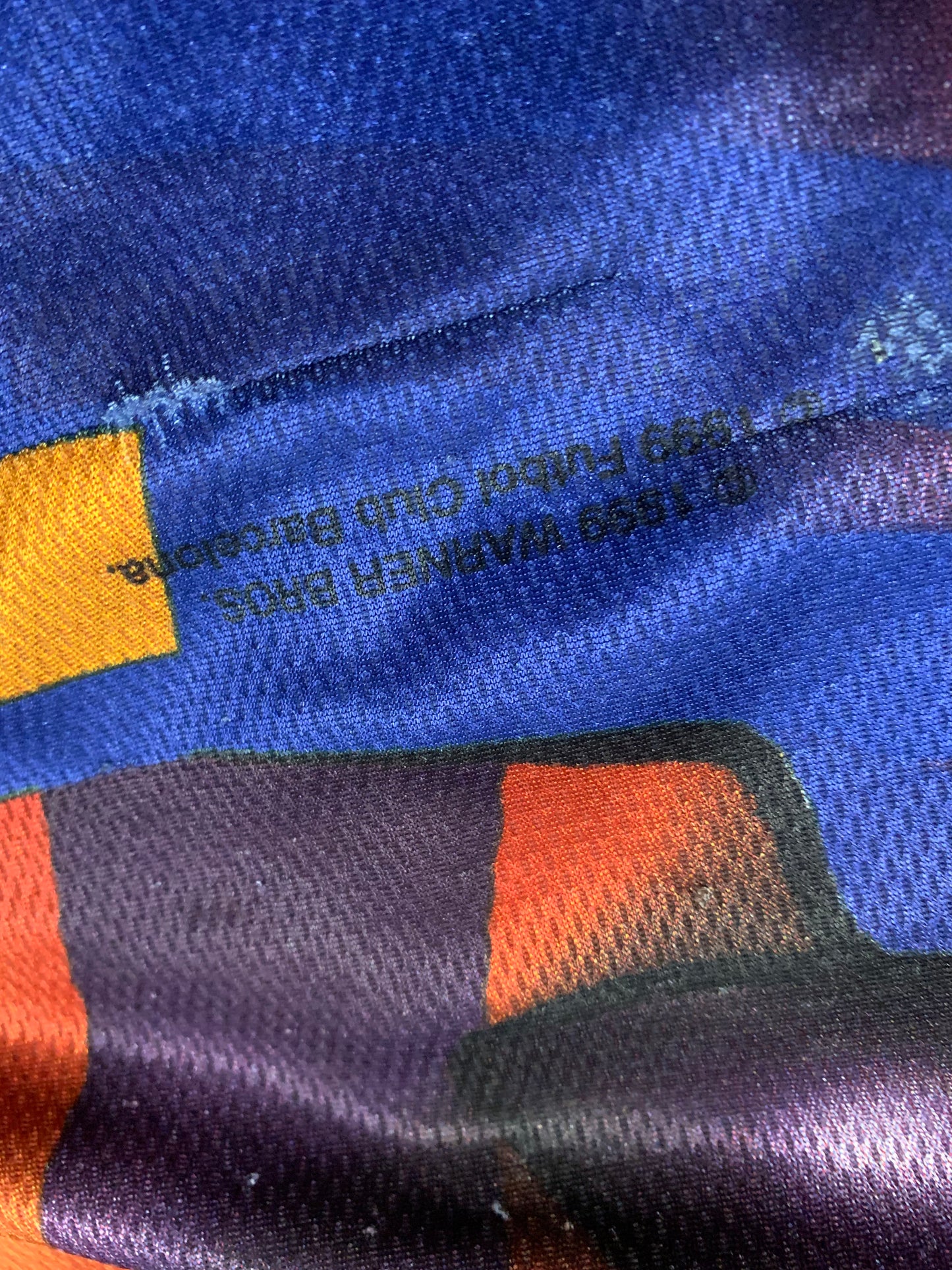 Camiseta Vintage Barça 1999 Looney Tunes Special Edition Kit - L