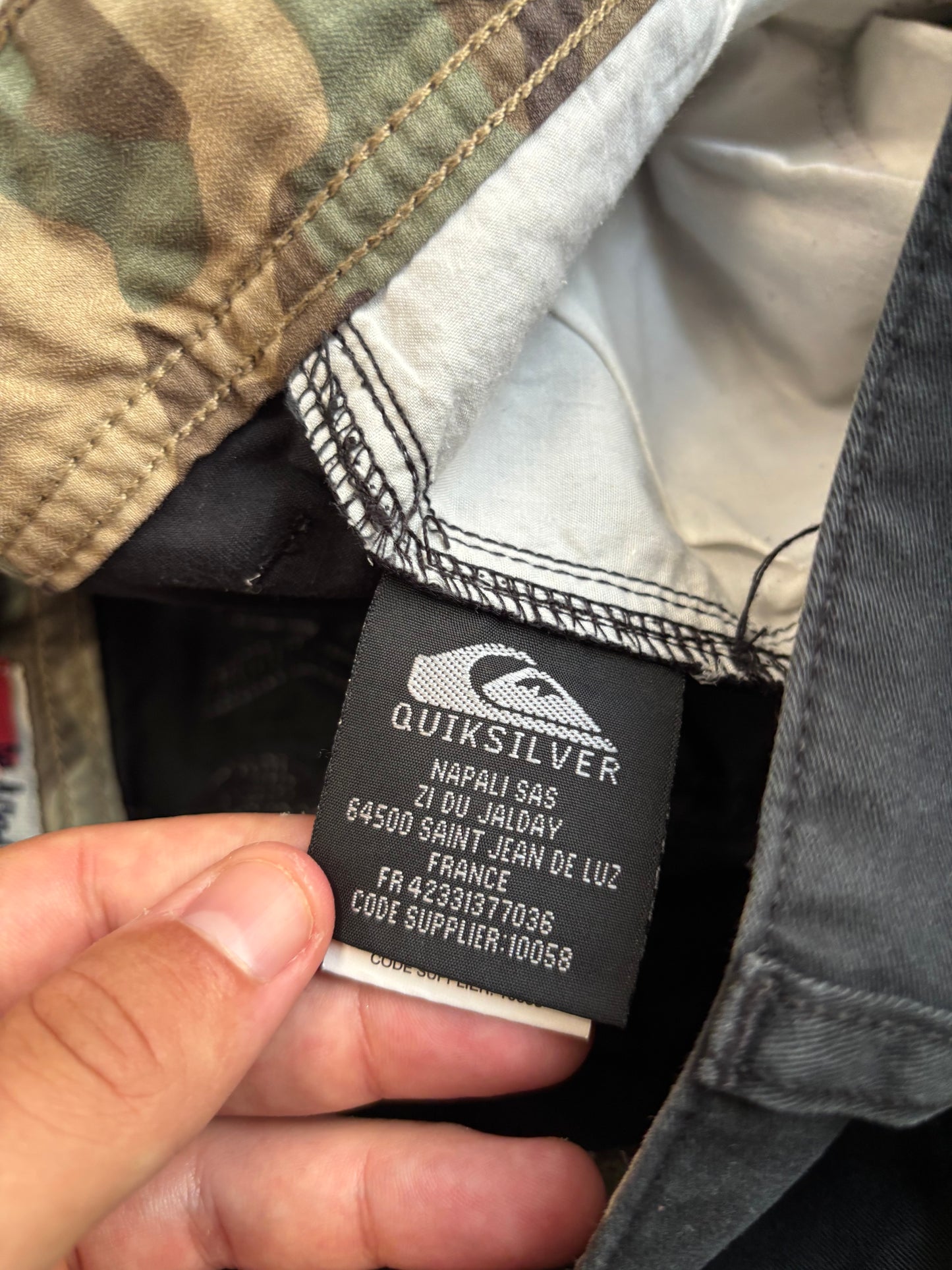 Shorts Baggy Quiksilver 00s Vintage - M