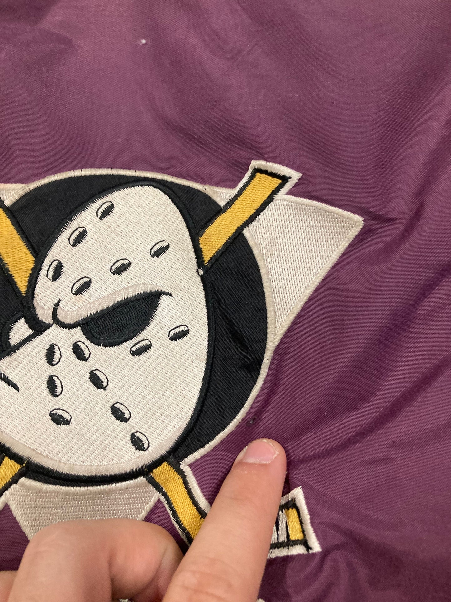 Chaqueta NHL Lee Sport Mighty Ducks 90s Vintage - L
