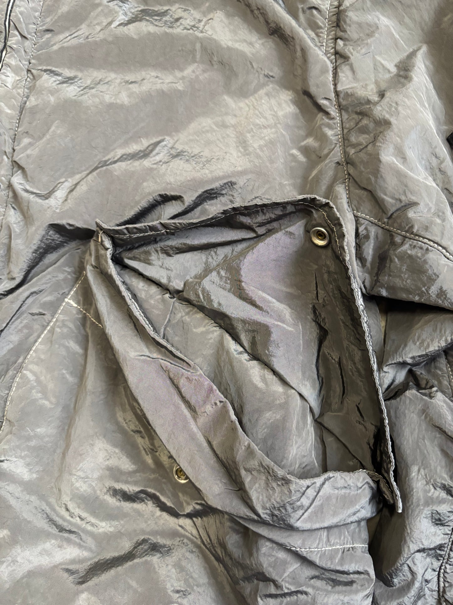 Chaqueta Stone Island Silver Nylon Metal 2010 - M
