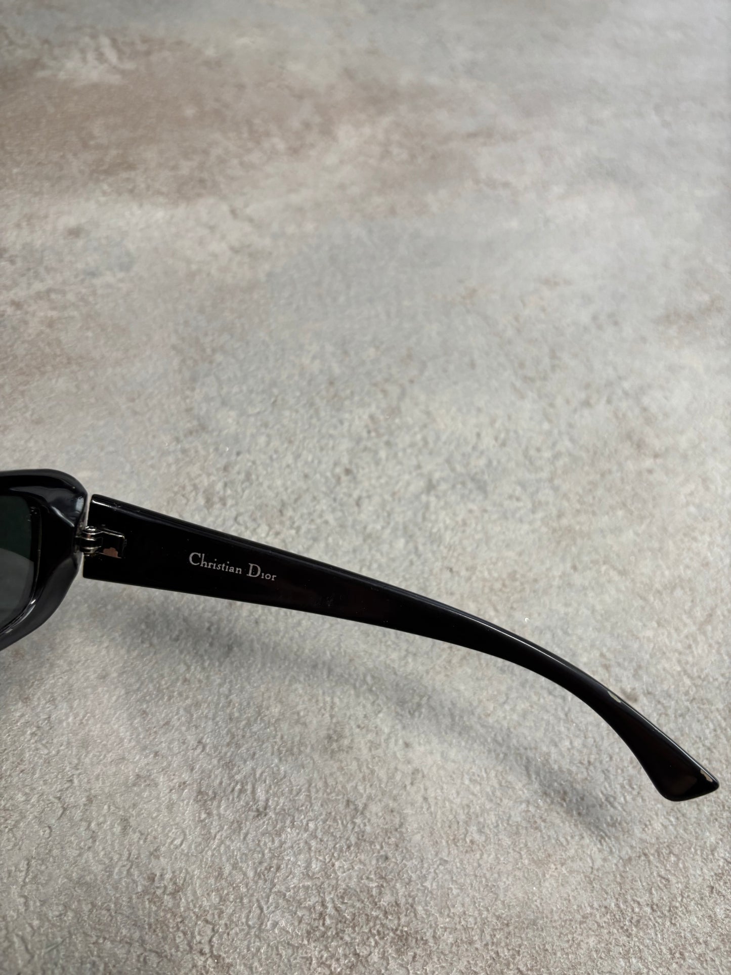 Gafas Rectangulares Brillantes Christian Dior 90s Vintage